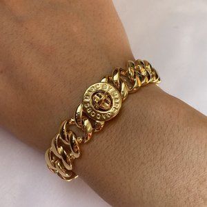 Marc by Marc Jacobs Gold Tone Turnlock Bracelet